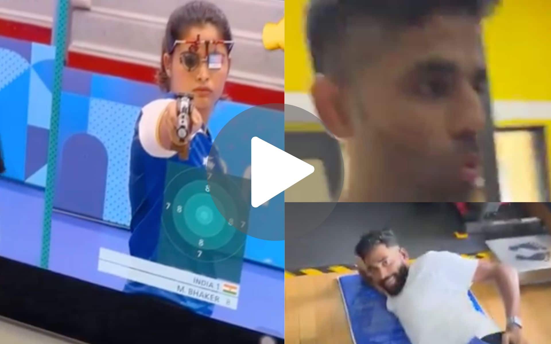 [Watch] Suryakumar Yadav, Pant, Siraj Celebrate India's 2nd Paris Olympic Medal During Gym Session